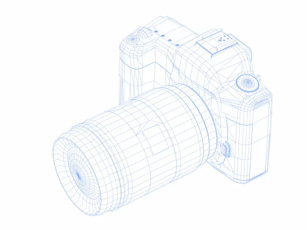 디지털 slr 카메라digitális tükörreflexes fényképezőgép — 스톡 사진