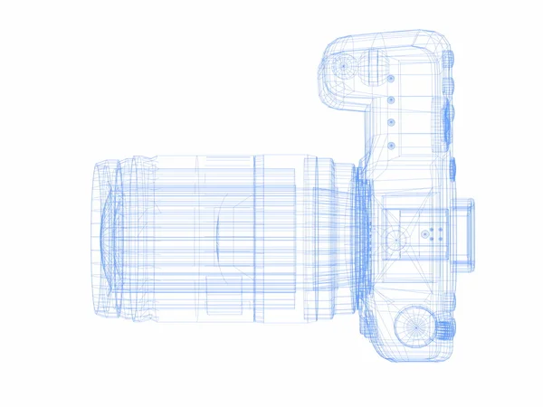 Digitale Slr-Kamera — Stockfoto