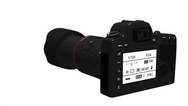 Dijital slr fotoğraf makinesi — Stok fotoğraf