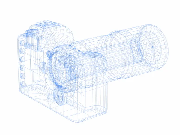 Dijital slr fotoğraf makinesi — Stok fotoğraf