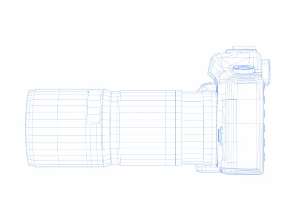 Digitale Slr-Kamera — Stockfoto