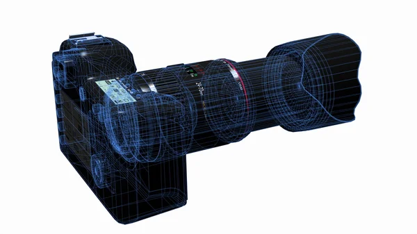 Dijital slr fotoğraf makinesi — Stok fotoğraf