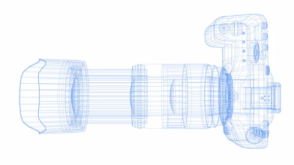 Digitale Slr-Kamera — Stockfoto