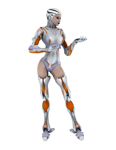 Female robot — Stock Photo, Image