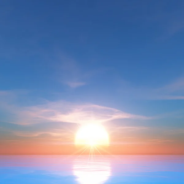 Güneş Doğuyor — Stok fotoğraf