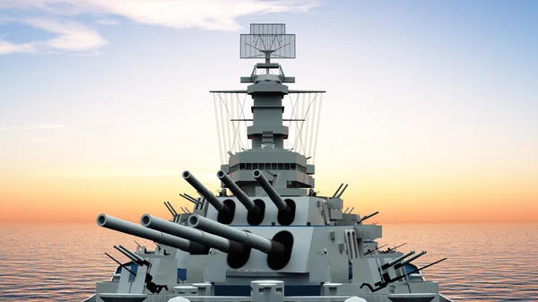神盾驱逐舰 — 图库照片