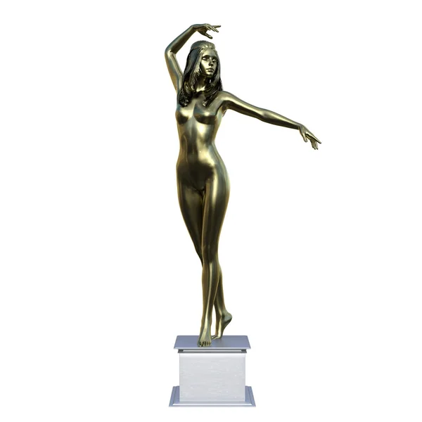 Rzeźba kobiety — Zdjęcie stockowe