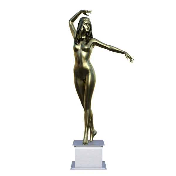 Escultura da mulher — Fotografia de Stock