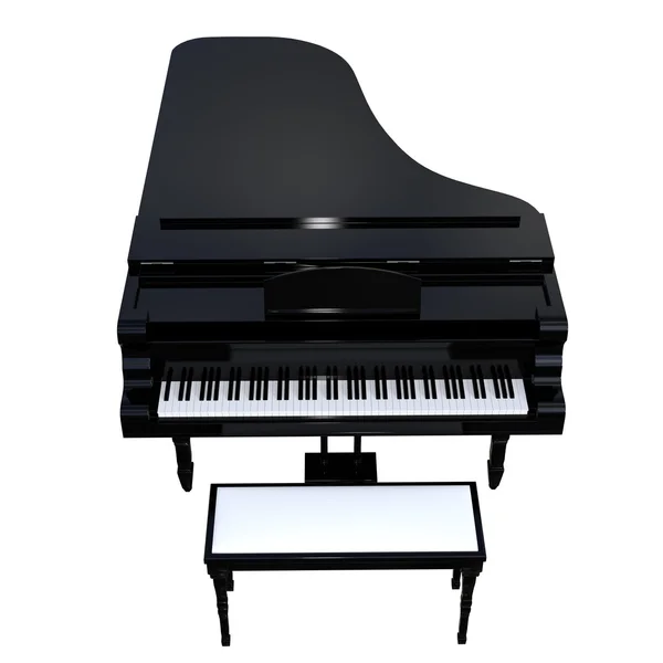 Grote piano — Stockfoto