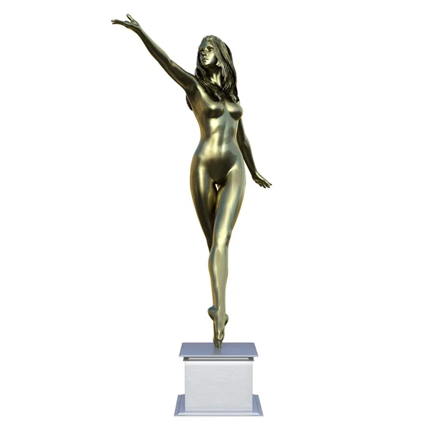 Rzeźba kobiety — Zdjęcie stockowe
