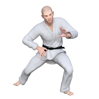 Karate oyuncu