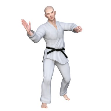 Karate oyuncu