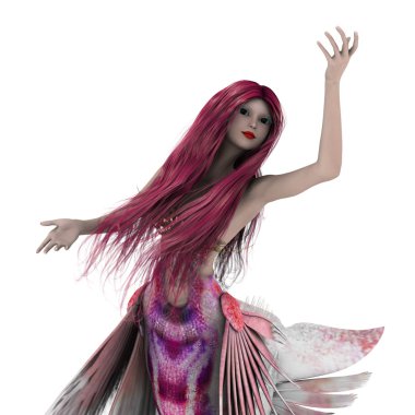 Deniz kızı 3d cg render