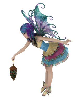3d cg işleme bir peri