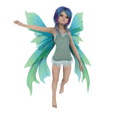 3d cg işleme bir peri