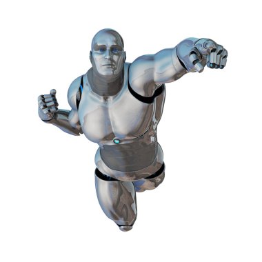 3d cg işleme bir robot