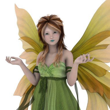 3d cg işleme bir peri