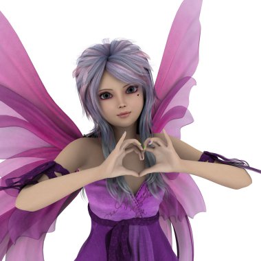 3d cg işleme bir peri