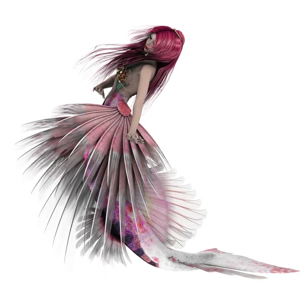 3D CG rendering of a mermaid — Stock Photo, Image