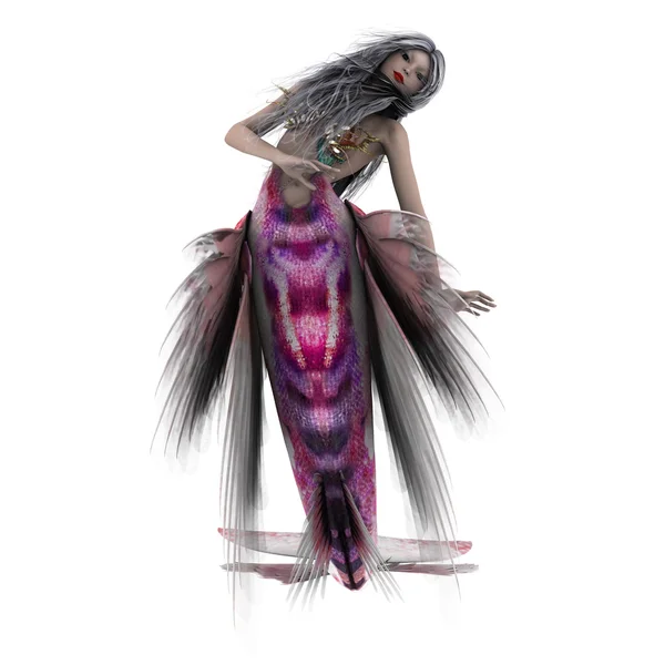 3D CG rendering of a mermaid — Stock Photo, Image