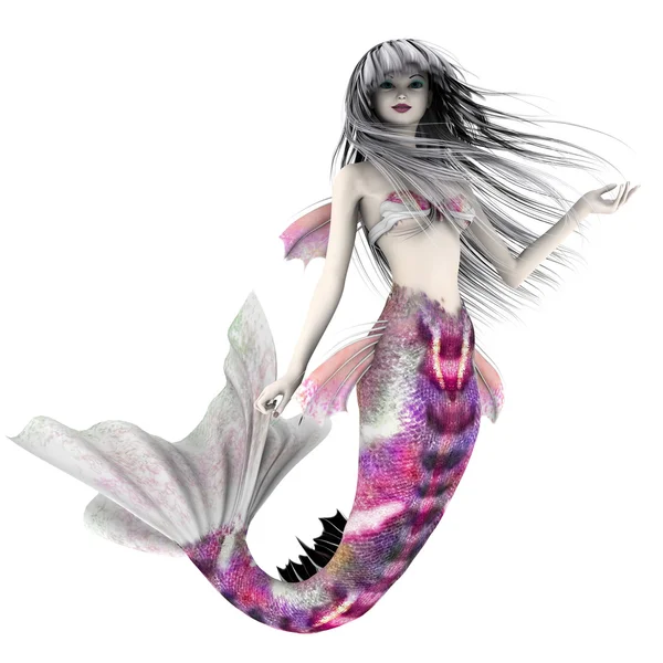 3D CG rendering of a mermaid — Stock Photo, Image