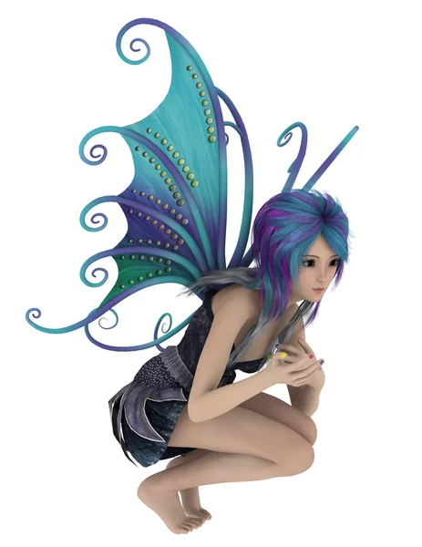 3D CG rendering of a fairy — Stock Photo, Image