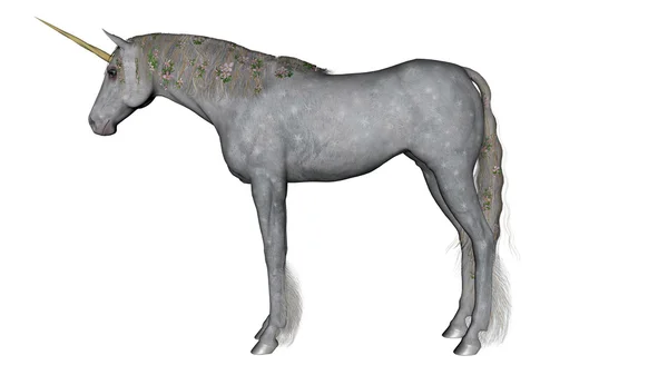 3D-s cg visszaadás-ból egy ló — Stock Fotó