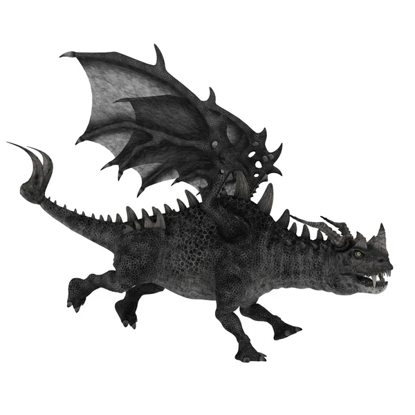 3D rendu 3D d'un dragon — Photo