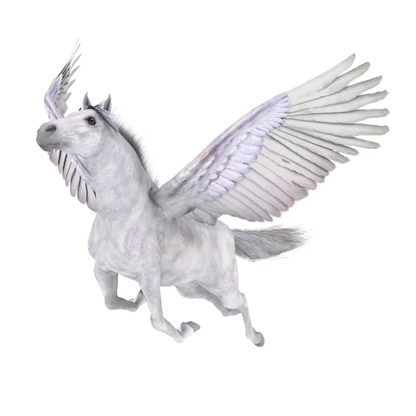 3D-s cg renderelés a Pegasus — Stock Fotó