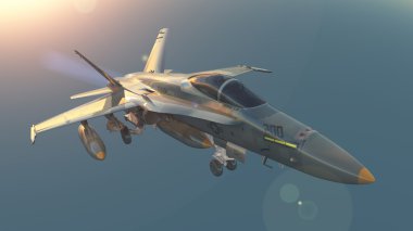 bir Fighter 3d cg işleme