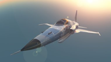 bir Fighter 3d cg işleme