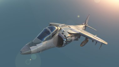 bir Fighter 3d cg işleme