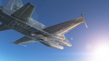 bir Fighter 3d cg işleme