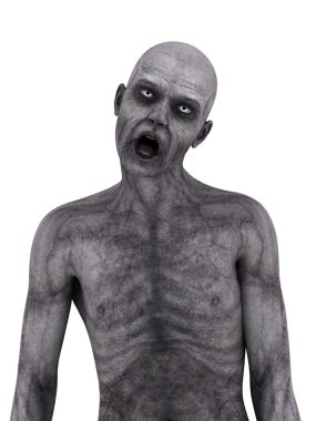 3d cg işleme bir zombi