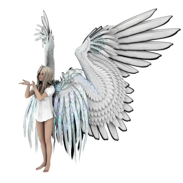 3D CG rendering of an angel — Stock Photo, Image