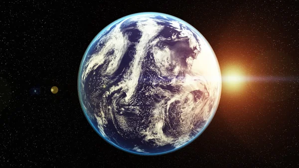 3D CG rendering of the earth — Stock Photo, Image