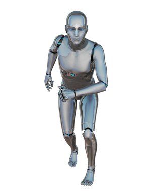 3d cg işleme bir robot