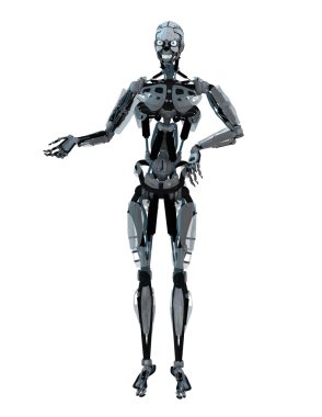 3d cg işleme bir robot