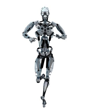 3d cg işleme bir robot