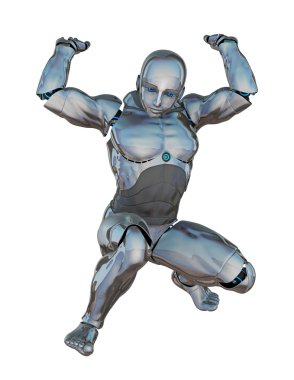 3d cg işleme bir robot