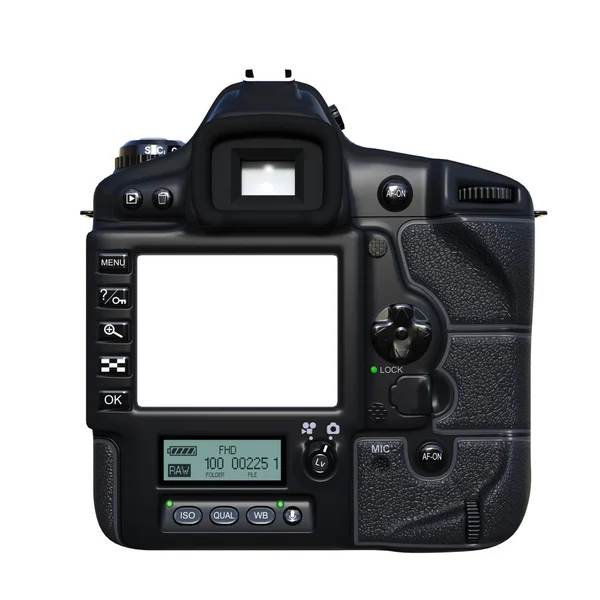 Câmera digital SLR — Fotografia de Stock