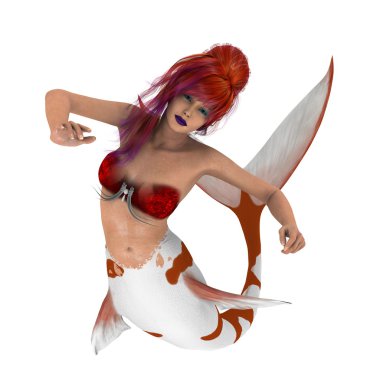 Deniz kızı 3d cg render