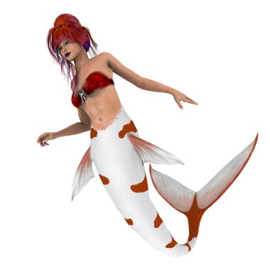 Deniz kızı 3d cg render