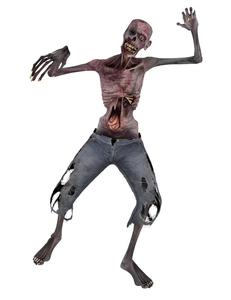 3D CG representación de un zombie — Foto de Stock