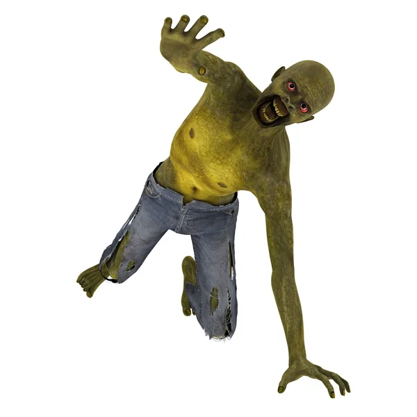 Renderowania 3D cg zombie — Zdjęcie stockowe