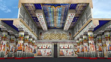 Antik kökenli 3d cg işleme 