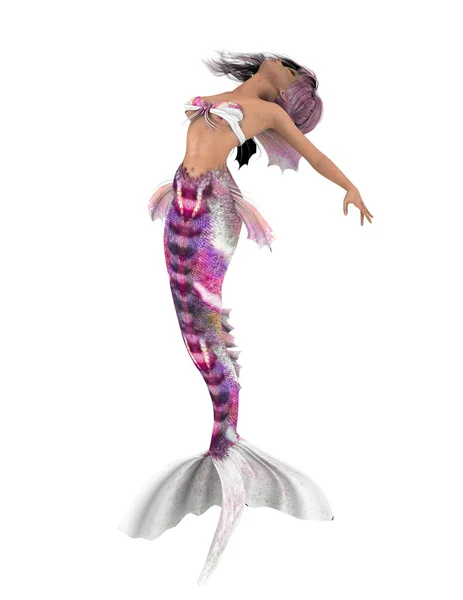 3D CG rendering of a mermaid — Stock Photo, Image