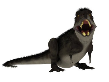 bir dinozor 3d cg işleme