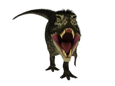 bir dinozor 3d cg işleme