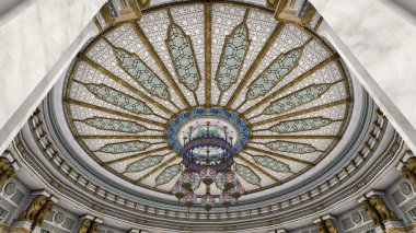 3d cg işleme bir grand salon